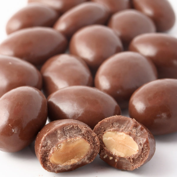 Maple Syrup Milk Chocolate Covered Almonds 100g